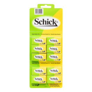 CUCHILLA SCHICK D.FILO 10 X 5 UDS