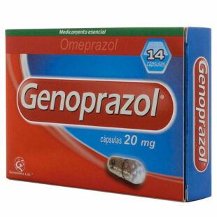 GENOPRAZOL 20 MG 14 CAPSULAS(SF)
