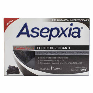 JABON ASEPXIA CARBON DETOX 100 GR(SF)