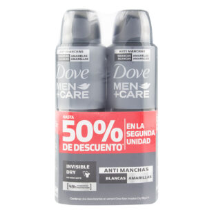 2 DTE.DOVE SPRAY MEN CAARE 89 GR