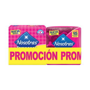 TAMPON NOSOTRAS DIG.REG.10+PROT.M.15 UND