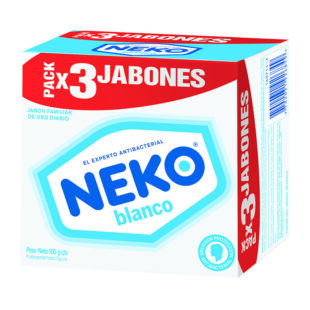 3 JABON NEKO BLANCO 125 GR