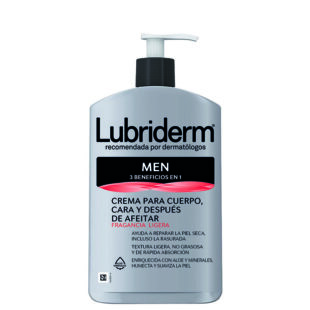 LUBRIDERM MEN 3-1 CON FRAGANCIA 400 ML