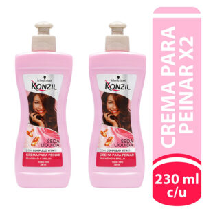 2 KONZIL CRE.PEINAR SEDA LIQ.230 ML P.E