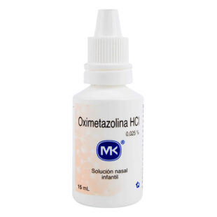 OXIMETAZOLINA NASAL 0.025% SOL 15 ML MK