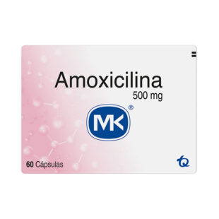 AMOXICILINA 500 MG 60 CAPSULAS MK