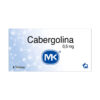 CABERGOLINA 0.5 MG 4 TABLETAS MK(P)37933