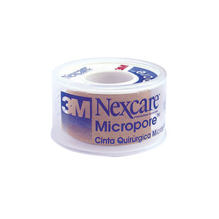 MICROPORE PIEL 12X5 (1/2X5) DISPENSAD 3M