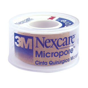 MICROPORE PIEL 24X5 (1X5) DISPENSADOR 3M
