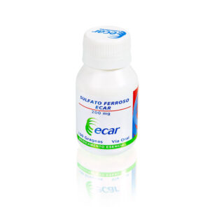 SULFATO FERROSO 200 MG 100 GRAGEAS EC