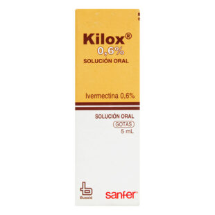 KILOX IVERMECTINA 0.6% GOTAS 5 ML