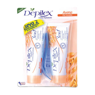 CREMA DEPILEX 3 EN 1 PIEL SENS.100G 2X1