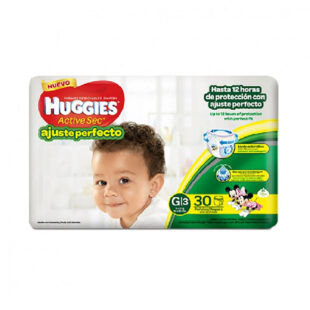 PAN.HUGGIES PANST ET.3 GDE 30 UND