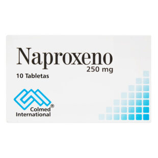 NAPROXENO 250 MG 10 TABLETAS PC