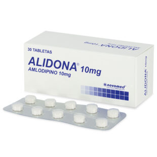 AMLODIPINO 10 MG 30 TABLETAS NOMAMED