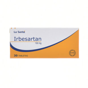IRBESARTAN 150 MG 30 TABLETAS LS(M)18540