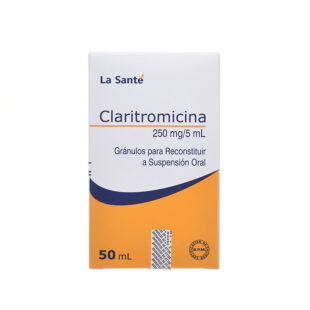 CLARITROMICINA 250 MG SUSP.50 ML LS