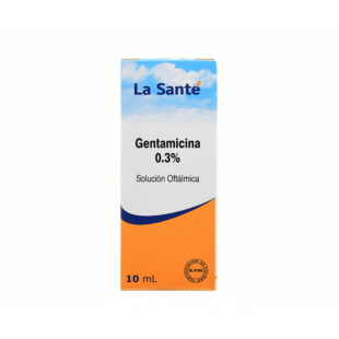 GENTAMICINA 0.3% OFTALMICA 10 ML LS