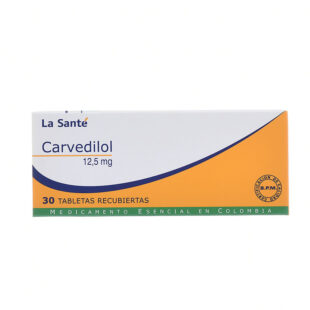 CARVEDILOL 12.5 MG 30 TBS LS(M)14820