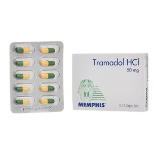 TRAMADOL 50 MG 10 CAPSULAS  MP