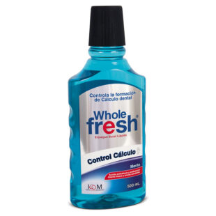 ENJUAGUE WHOLEFRESH CONTROL CALCULO 500 ML ICOM