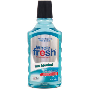 ENJUAGUE BUCAL WHOLE FRESH ZERO 500 ML