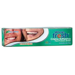 CREMA ADHESIVA WHOLE FRESH MENTA 40 GR ICOM