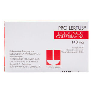 PROLERTUS 140 MG 10 CAPSULAS