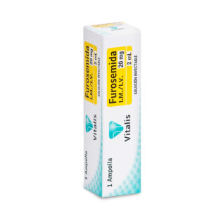 FUROSEMIDA 20MG/2ML 1 AMPOLLA VT