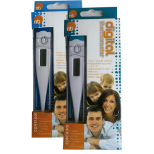 TERMOMETRO ADULTO DIGITAL NTI CAJA VERDE