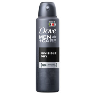 DTE.DOVE SPRAY INVISIBLE DRY 89G/150ML H