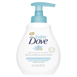 JABON DOVE BABY LIQUIDO HUMEC.ENRI.200ML