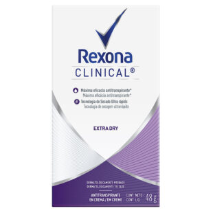 DTE.REXONA CLINI SOLID EXTRA DRY 48 GR M
