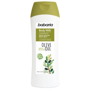 CRE.BABARIA BODY MILK ACEITE OLIVA 400ML