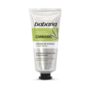 CREMA DE MANOS BABARIA CANNABIS  50ML LB